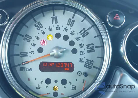 2006 Mini Cooper S из США, поврежденный, VIN WMWRH335X6TJ42319